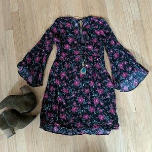 American Eagle Bell Sleeve Dress